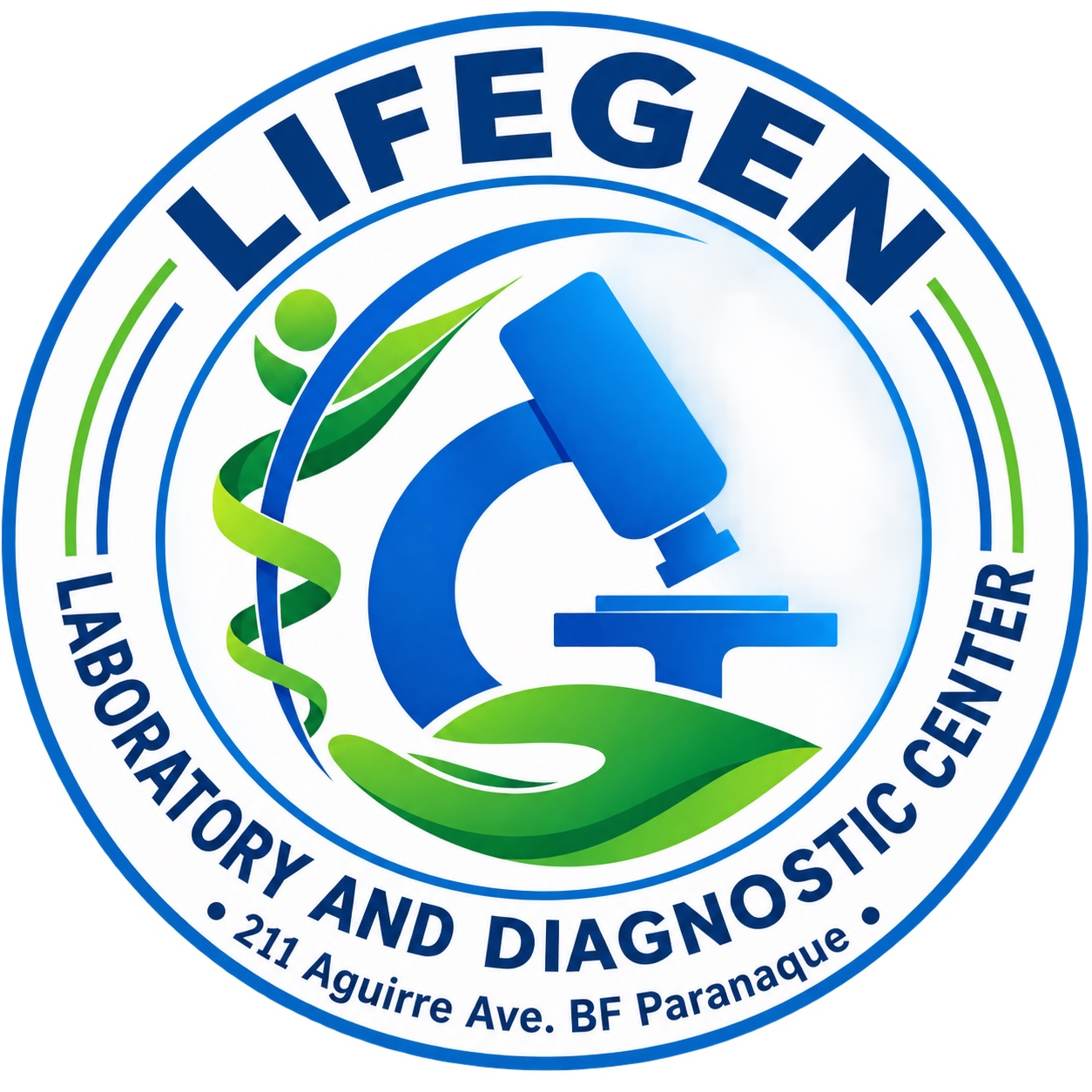 Official LifeGen Laboratory and Diagnostic Center logo